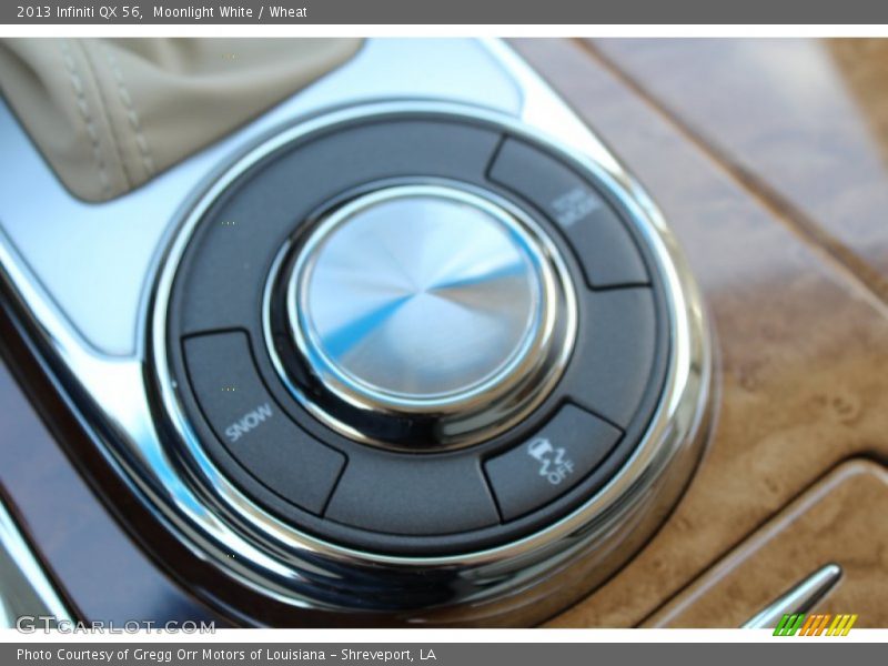 Moonlight White / Wheat 2013 Infiniti QX 56