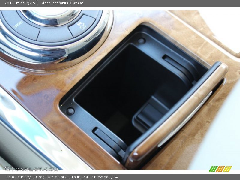 Moonlight White / Wheat 2013 Infiniti QX 56