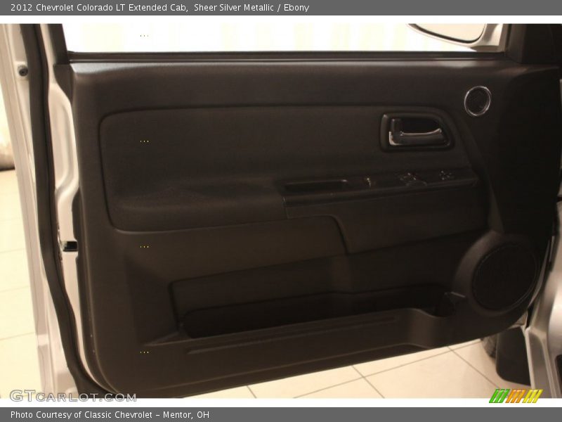 Sheer Silver Metallic / Ebony 2012 Chevrolet Colorado LT Extended Cab