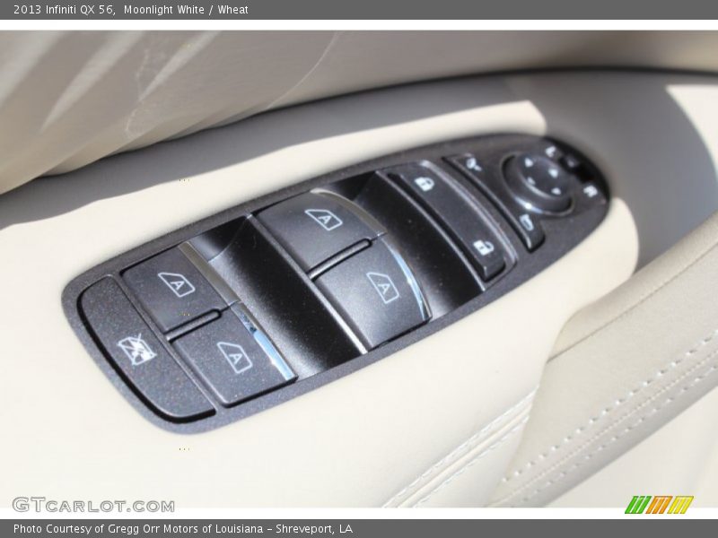 Moonlight White / Wheat 2013 Infiniti QX 56