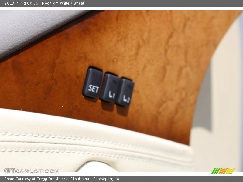 Moonlight White / Wheat 2013 Infiniti QX 56
