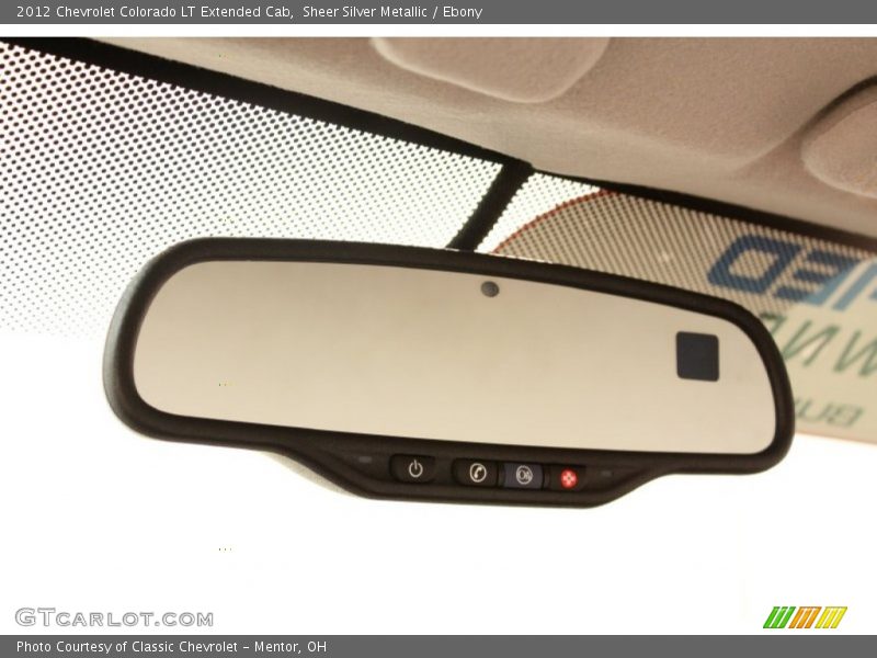 Sheer Silver Metallic / Ebony 2012 Chevrolet Colorado LT Extended Cab