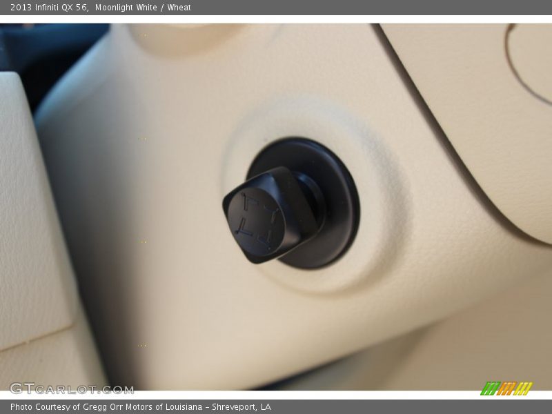Moonlight White / Wheat 2013 Infiniti QX 56