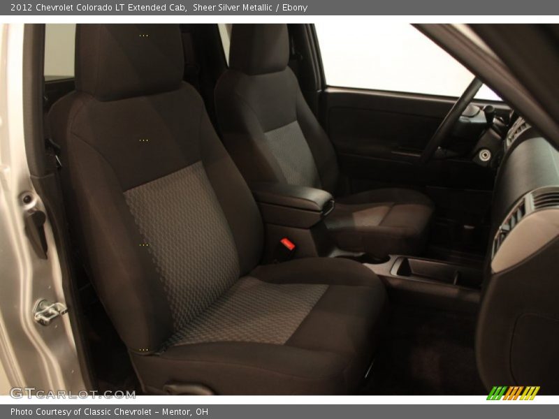 Sheer Silver Metallic / Ebony 2012 Chevrolet Colorado LT Extended Cab