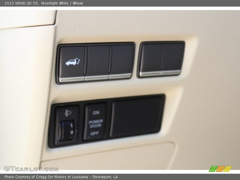 Moonlight White / Wheat 2013 Infiniti QX 56