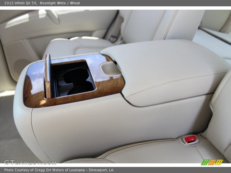 Moonlight White / Wheat 2013 Infiniti QX 56