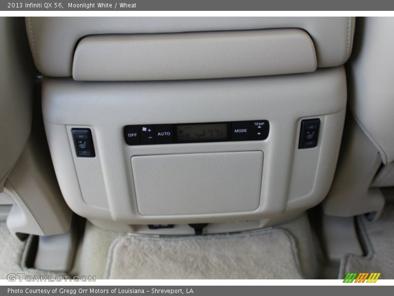 Moonlight White / Wheat 2013 Infiniti QX 56