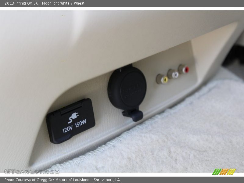 Moonlight White / Wheat 2013 Infiniti QX 56