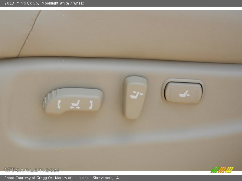Moonlight White / Wheat 2013 Infiniti QX 56