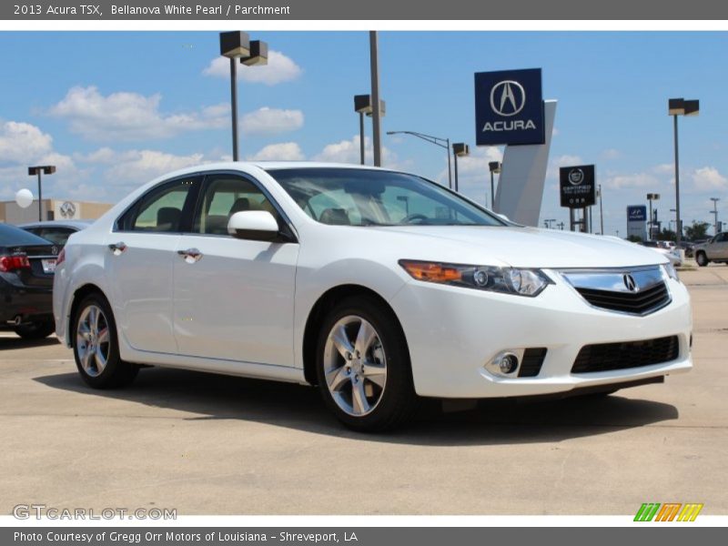 Bellanova White Pearl / Parchment 2013 Acura TSX