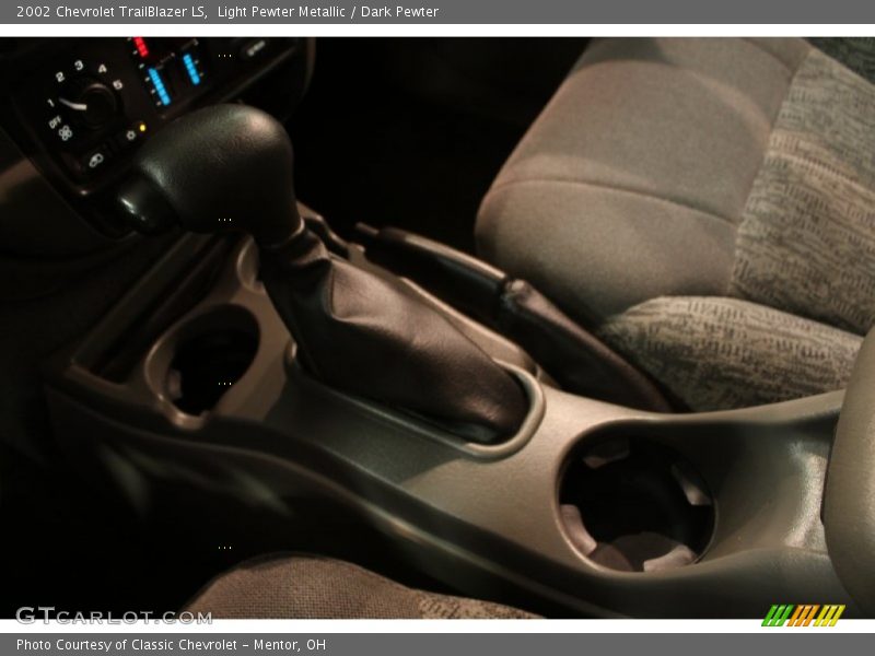 Light Pewter Metallic / Dark Pewter 2002 Chevrolet TrailBlazer LS
