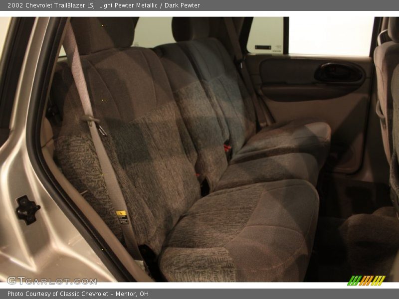 Light Pewter Metallic / Dark Pewter 2002 Chevrolet TrailBlazer LS