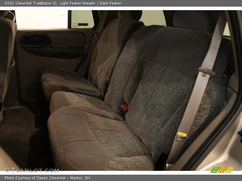 Light Pewter Metallic / Dark Pewter 2002 Chevrolet TrailBlazer LS