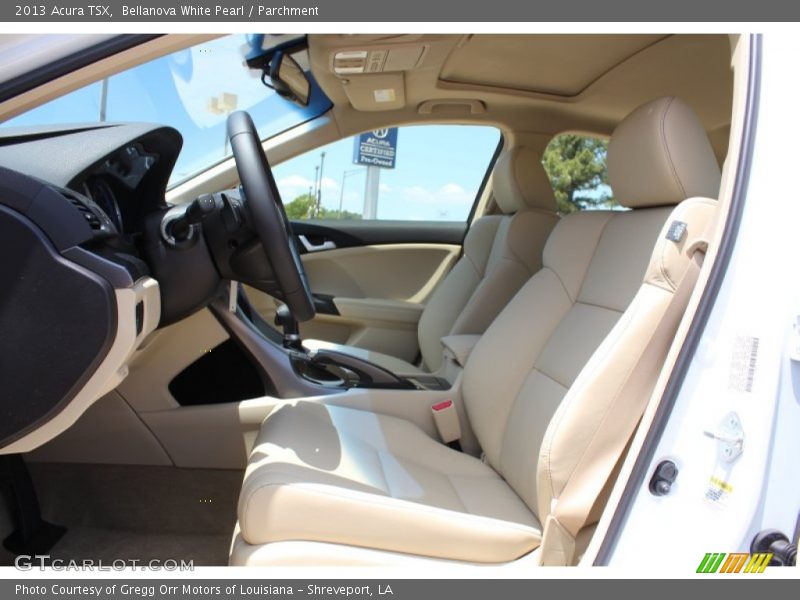 Bellanova White Pearl / Parchment 2013 Acura TSX