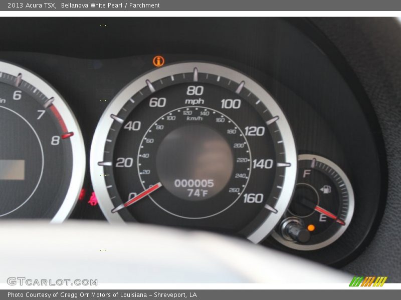 Bellanova White Pearl / Parchment 2013 Acura TSX