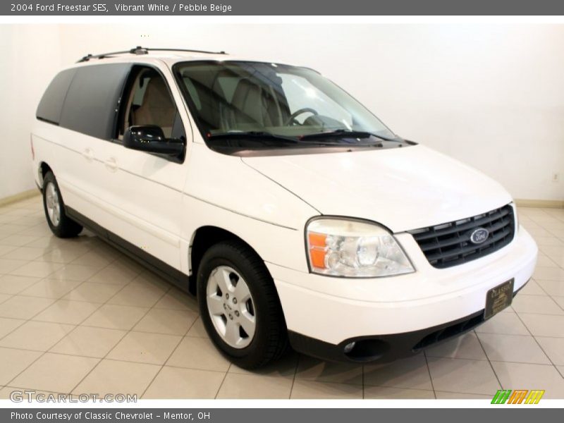 Vibrant White / Pebble Beige 2004 Ford Freestar SES