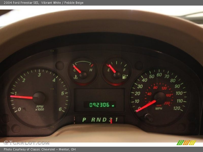 Vibrant White / Pebble Beige 2004 Ford Freestar SES