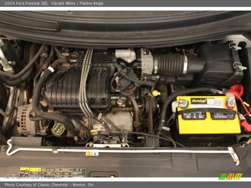 Vibrant White / Pebble Beige 2004 Ford Freestar SES