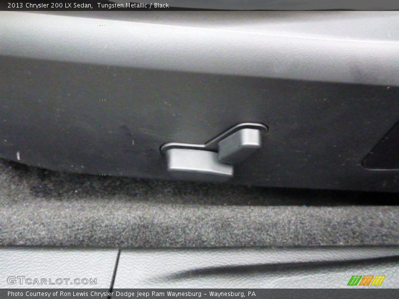 Tungsten Metallic / Black 2013 Chrysler 200 LX Sedan