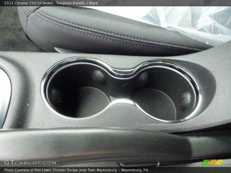 Tungsten Metallic / Black 2013 Chrysler 200 LX Sedan