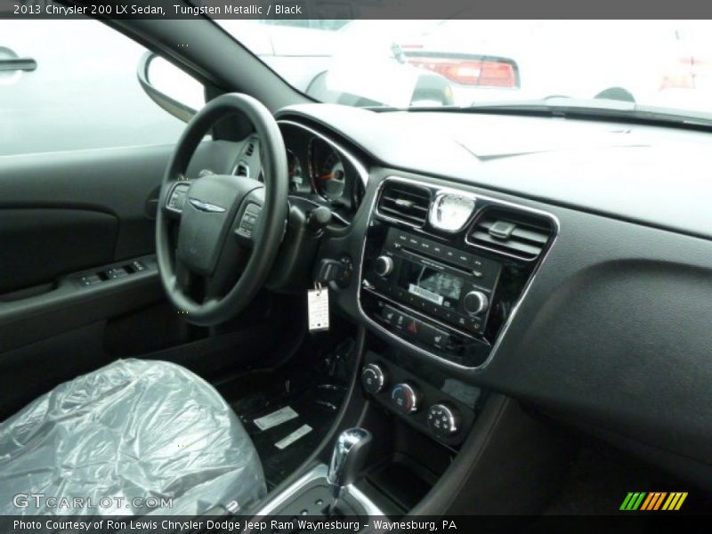 Tungsten Metallic / Black 2013 Chrysler 200 LX Sedan