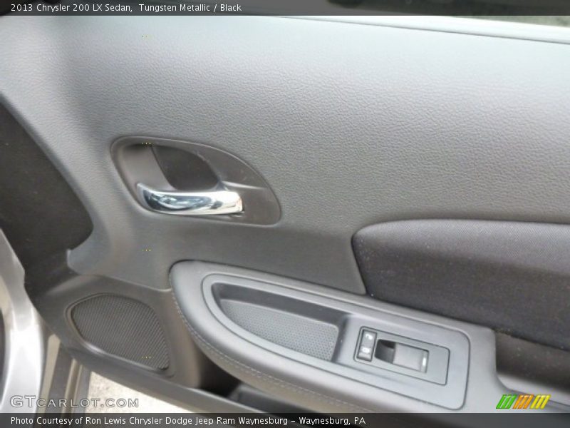 Tungsten Metallic / Black 2013 Chrysler 200 LX Sedan