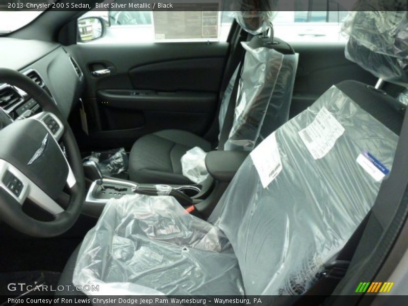Billet Silver Metallic / Black 2013 Chrysler 200 S Sedan