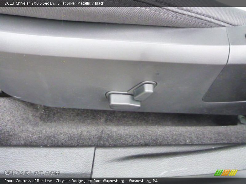 Billet Silver Metallic / Black 2013 Chrysler 200 S Sedan