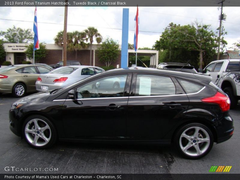  2013 Focus Titanium Hatchback Tuxedo Black