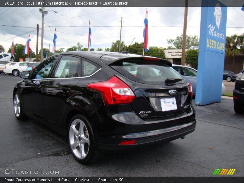 Tuxedo Black / Charcoal Black 2013 Ford Focus Titanium Hatchback
