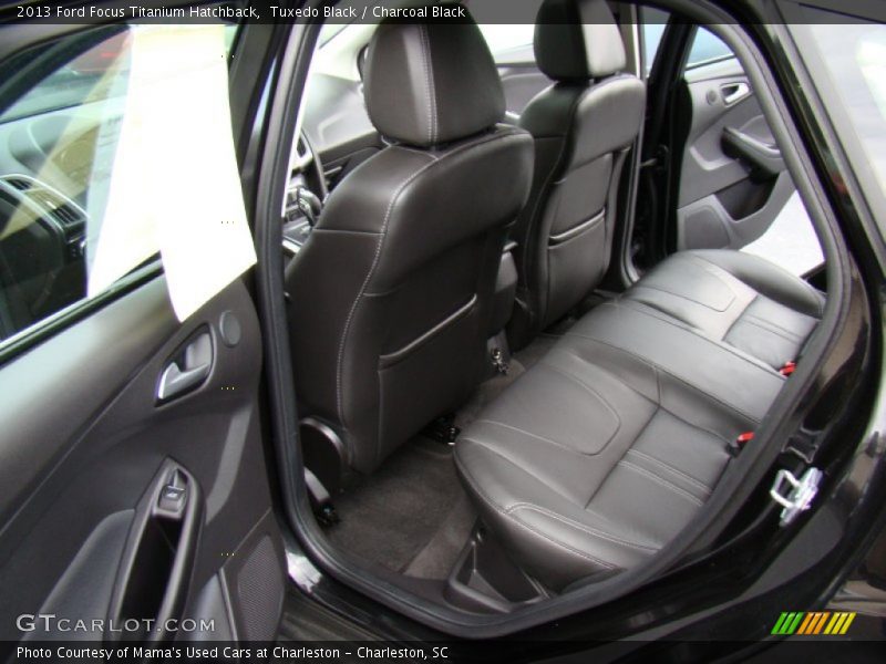 Tuxedo Black / Charcoal Black 2013 Ford Focus Titanium Hatchback