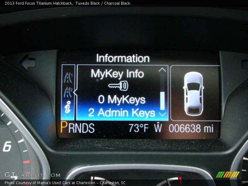 Tuxedo Black / Charcoal Black 2013 Ford Focus Titanium Hatchback