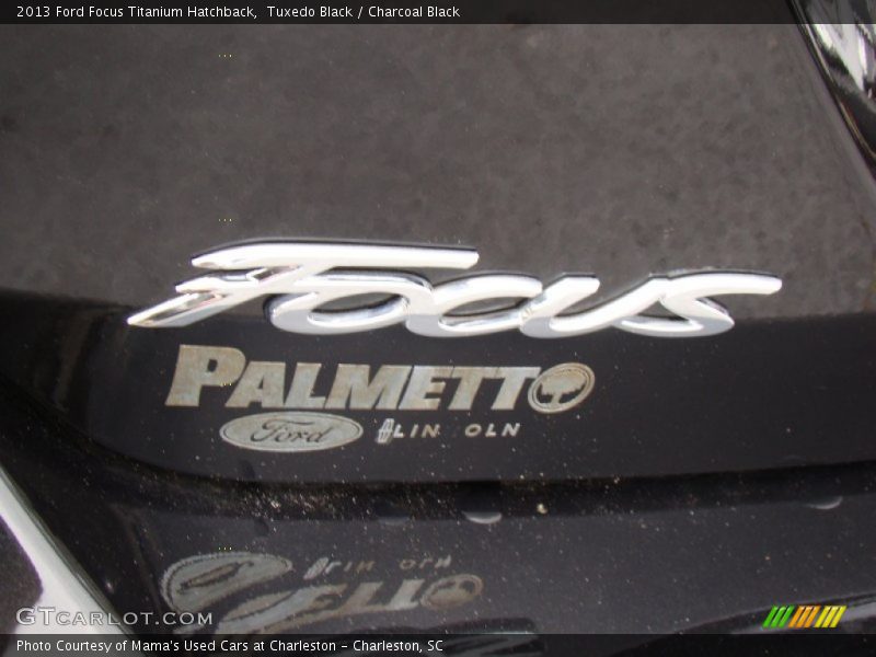 Tuxedo Black / Charcoal Black 2013 Ford Focus Titanium Hatchback