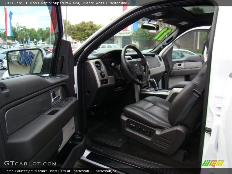 Oxford White / Raptor Black 2011 Ford F150 SVT Raptor SuperCrew 4x4