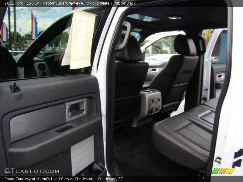 Oxford White / Raptor Black 2011 Ford F150 SVT Raptor SuperCrew 4x4