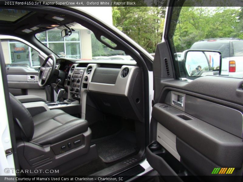 Oxford White / Raptor Black 2011 Ford F150 SVT Raptor SuperCrew 4x4