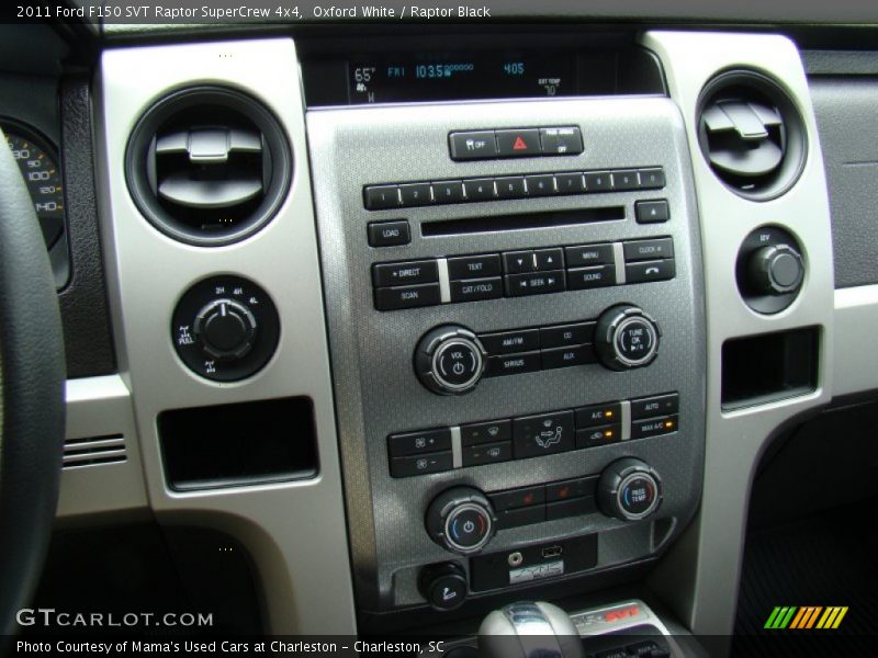 Oxford White / Raptor Black 2011 Ford F150 SVT Raptor SuperCrew 4x4
