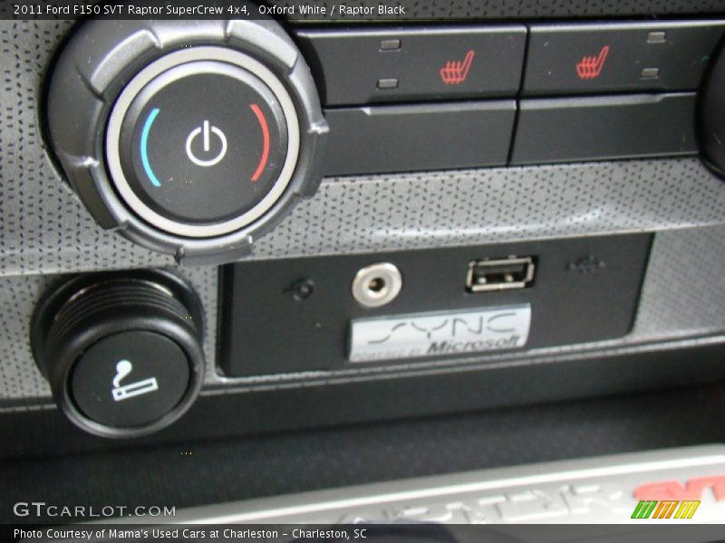 Oxford White / Raptor Black 2011 Ford F150 SVT Raptor SuperCrew 4x4