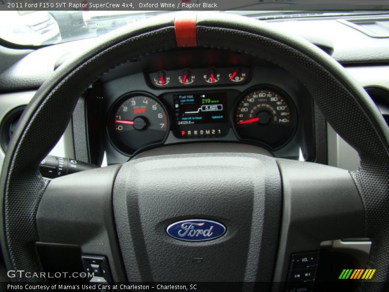 Oxford White / Raptor Black 2011 Ford F150 SVT Raptor SuperCrew 4x4