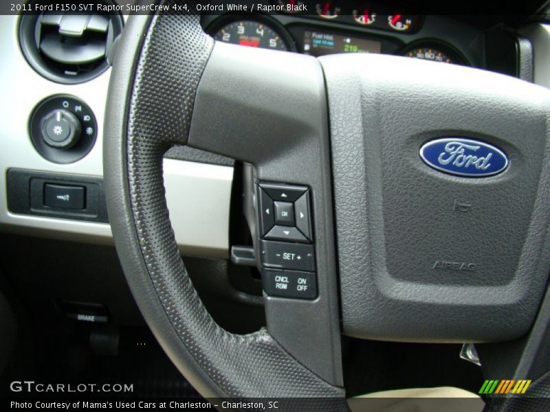 Oxford White / Raptor Black 2011 Ford F150 SVT Raptor SuperCrew 4x4
