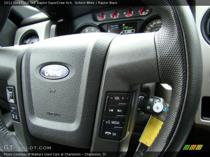 Oxford White / Raptor Black 2011 Ford F150 SVT Raptor SuperCrew 4x4