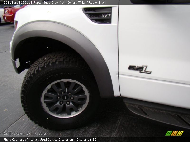 Oxford White / Raptor Black 2011 Ford F150 SVT Raptor SuperCrew 4x4