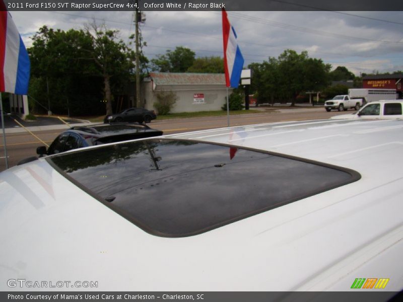 Oxford White / Raptor Black 2011 Ford F150 SVT Raptor SuperCrew 4x4