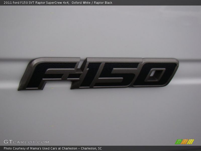 Oxford White / Raptor Black 2011 Ford F150 SVT Raptor SuperCrew 4x4