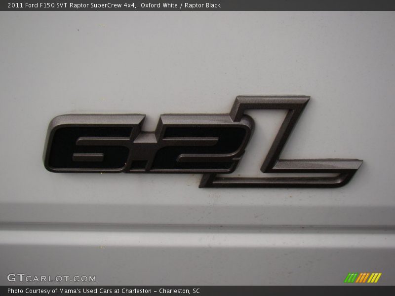 Oxford White / Raptor Black 2011 Ford F150 SVT Raptor SuperCrew 4x4