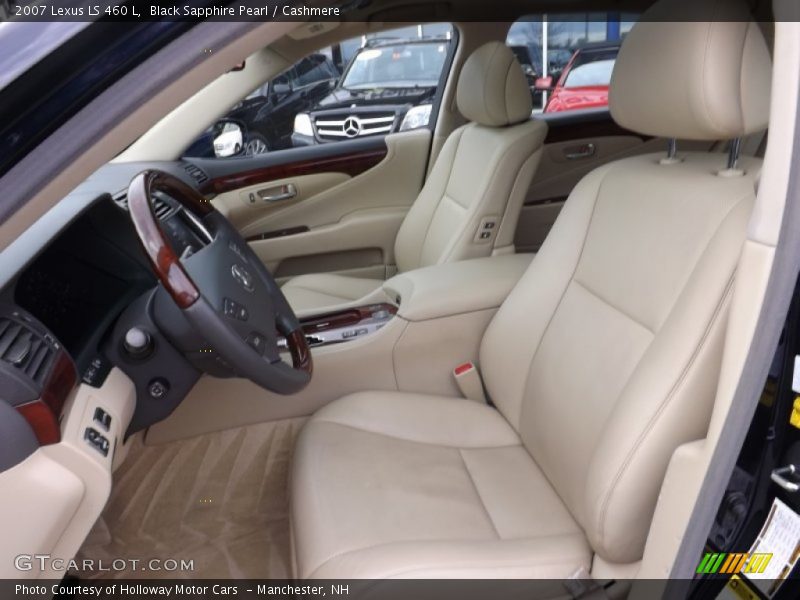 Front Seat of 2007 LS 460 L