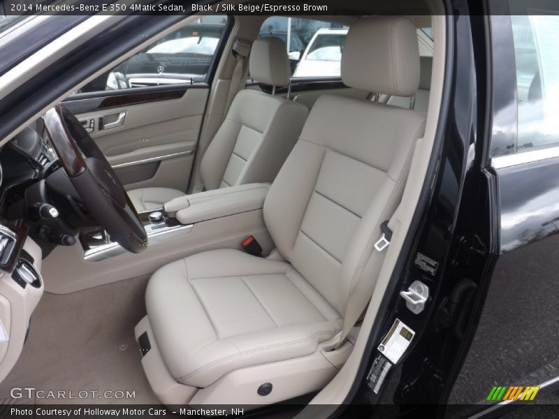 Front Seat of 2014 E 350 4Matic Sedan