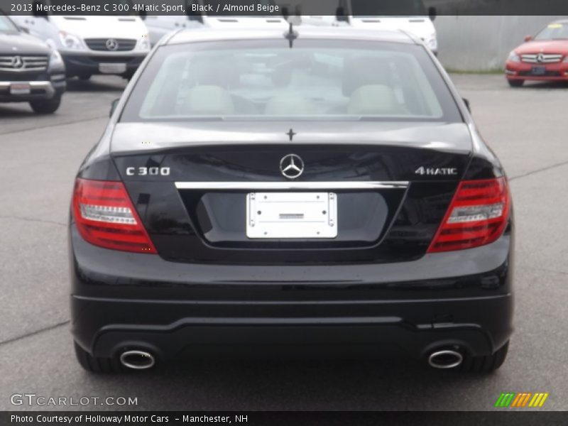 Black / Almond Beige 2013 Mercedes-Benz C 300 4Matic Sport