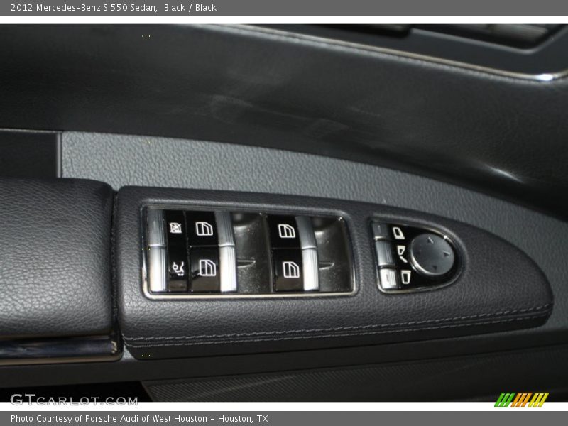 Black / Black 2012 Mercedes-Benz S 550 Sedan