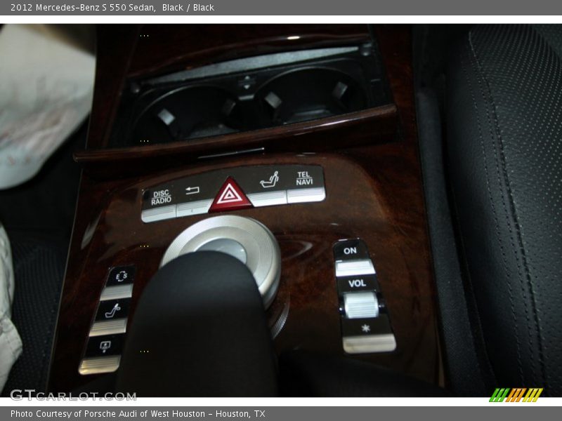 Black / Black 2012 Mercedes-Benz S 550 Sedan